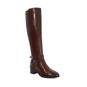Dune Ladies Tilbys - Mid Height Leather Knee High Boots