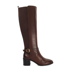 Dune Ladies Tilbys - Mid Height Leather Knee High Boots