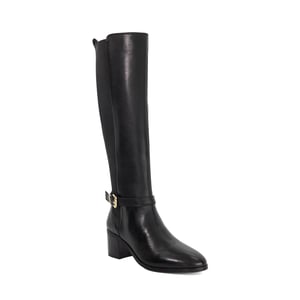 Dune Ladies Tilbys - Mid Height Leather Knee High Boots