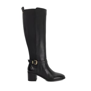 Dune Ladies Tilbys - Mid Height Leather Knee High Boots