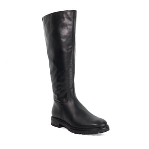 Dune Ladies Wftayah - Wide Fit Leather Knee High Boots