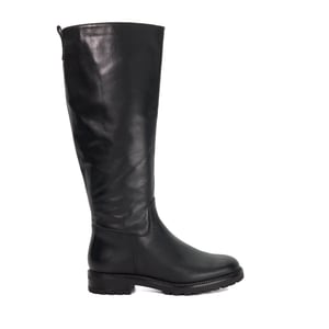 Dune Ladies Wftayah - Wide Fit Leather Knee High Boots