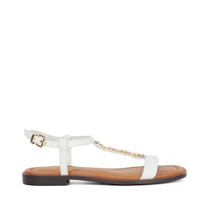 Dune Ladies Lollipops - Leather Chain Detail Open Toe Sandals