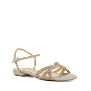 Dune Ladies Noa - Diamante-Knot Sandals