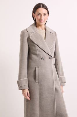Principles by Wallis Contrast Piping Coat