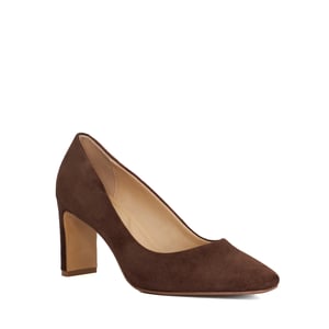 Dune Ladies Arriving - High Block Heel Court Shoes