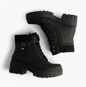 Rieker 74532-00 Womens Boots Black