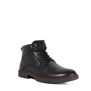Dune Mens Simpson - Leather Lace-Up Ankle Boots