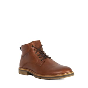 Dune Mens Simpson - Leather Lace-Up Ankle Boots