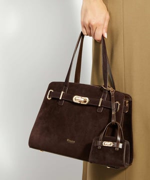 Dune Accessories Define Xs - Mini Suede Bag Charm