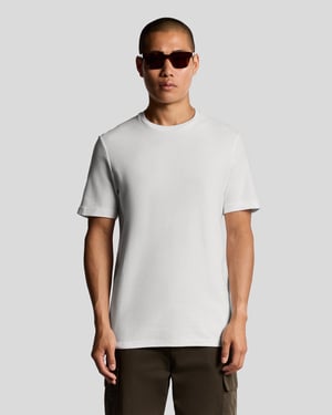 Jacquard Dobby Knit T-Shirt