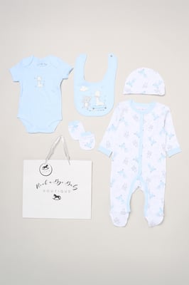 Cotton 5-Piece Baby Gift Set