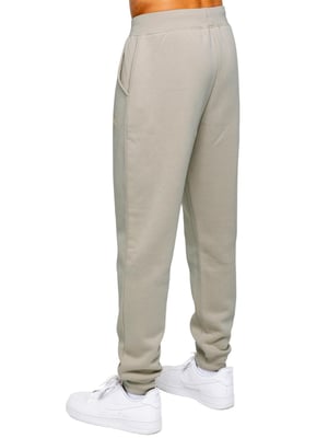 Kruze | Mens Fleece Joggers - Beige