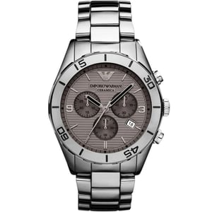 Emporio Armani Herrklocka  Kvarts  grå