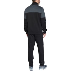 Mens Tracksuit Set Full Zip Sweatshirt Dual Leisure Activewear Open Hem Joggers