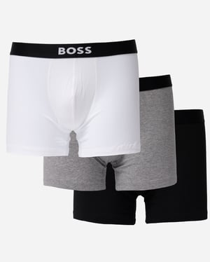 Boxer Briefs in White (3 Pack)