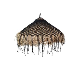 Furnilux Furni-sisal – handgemaakte raffia hanglamp Ø50 cm boho natuurlijke verlichting