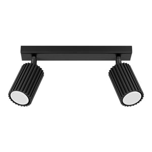 Bright Home Plafondlamp karbon minimalistisch 2 lichtpunten