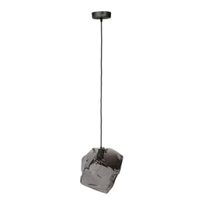 Hoyz Hoyz hanglamp rock chromed 1 lamp /zwart industrieel