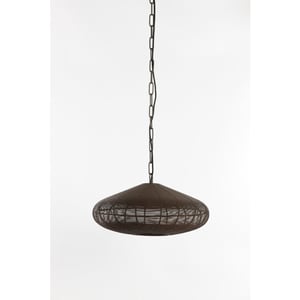 Light & Living hanglamp Ø60x23 cm bahoto mat donker