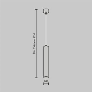 Technical Maytoni hanglamp focus led - Ø5,2