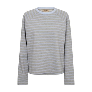 Mos Mosh 176080 245 mosmosh mm lidy o-ls mélange sweatshirt eventide