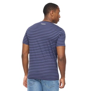 Crosshatch Heren Loppins T-shirt (Navy)
