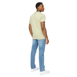 Duck and Cover Heren Crytons Zware T-Shirt (Sage)