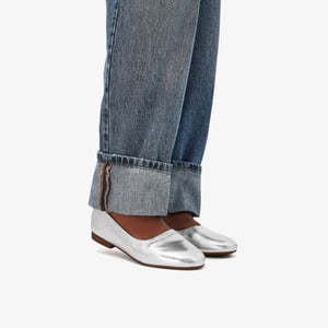 Fawna Soft Silver Metallic Schoenen