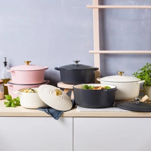 BK Cookware Bk bourgogne braadpan cream white 24cm