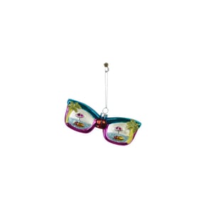 House Vitamin Christmas decoration christmas hanger discoball sunglasses multi color -
