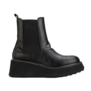 Rocket Dog Dames/Dames Heyday Platform Enkellaarsjes (Zwart)
