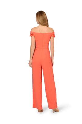 Crepe Rosette Jumpsuit