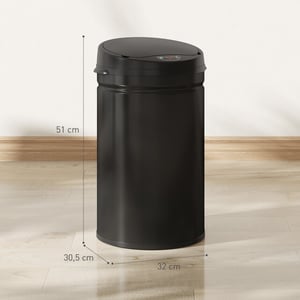 4goodz Sensorprullenbak rond 30 liter 32x31x51cm -