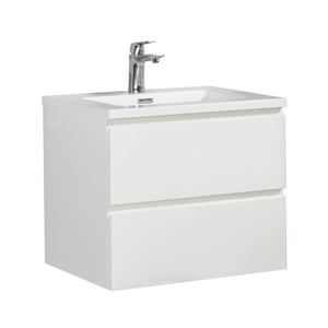 Badplaats Badkamermeubel set angela 60cm hoogglans badmeubel met