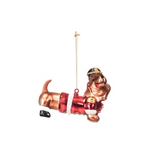 House Vitamin Xmas hanger tackle glass 10x4x8cm