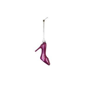 House Vitamin Christmas decoration christmas hanger pink high heels glass -