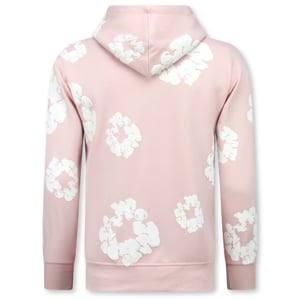 Top-Star Dik geweven trainingspak met bloemenprint all over print bloemenpak