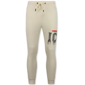 True Rise Dik geweven joggingbroek icon trainingsbroek lang