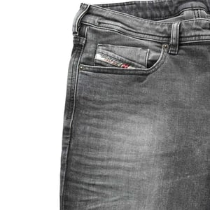 Diesel Heren 1979 Sleeker Faded Jeans (Grijs)