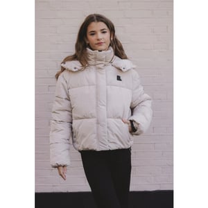 Looxs Revolution Bomber hooded winterjas kit voor meisjes in de kleur