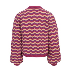 Looxs Revolution Gebreide trui fancy streep voor meisjes in de kleur