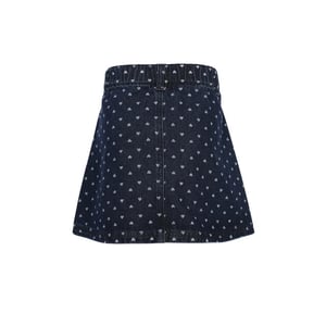 Looxs Revolution Mini rokje dark denim hearts voor meisjes in de kleur