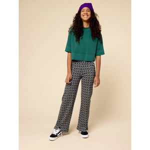 Looxs Revolution Wide leg clover jaquard voor meisjes in de kleur