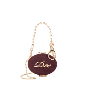 Dune Accessories Jelsa - Suede Hard Case Clutch