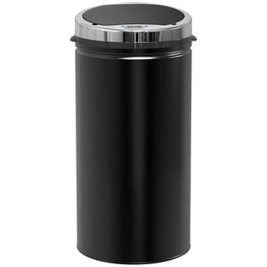 4goodz Sensorprullenbak rond uitneembare binnenbak 42 liter /zilver