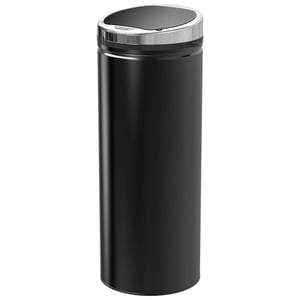 4goodz Sensorprullenbak met binnenbak 40 liter /zilver