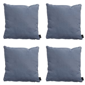 Madison sierkussen panama safier blue ca. set van 4