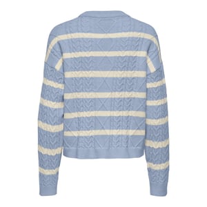 Only Onlkatia ls cable o-neck pullover cc knt dessin