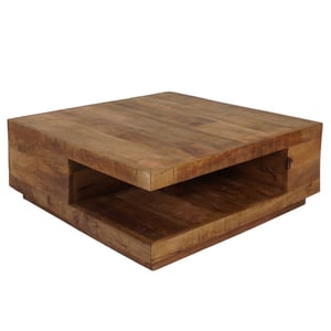 Home67 Salontafel bram mangohout 80 x 80 cm